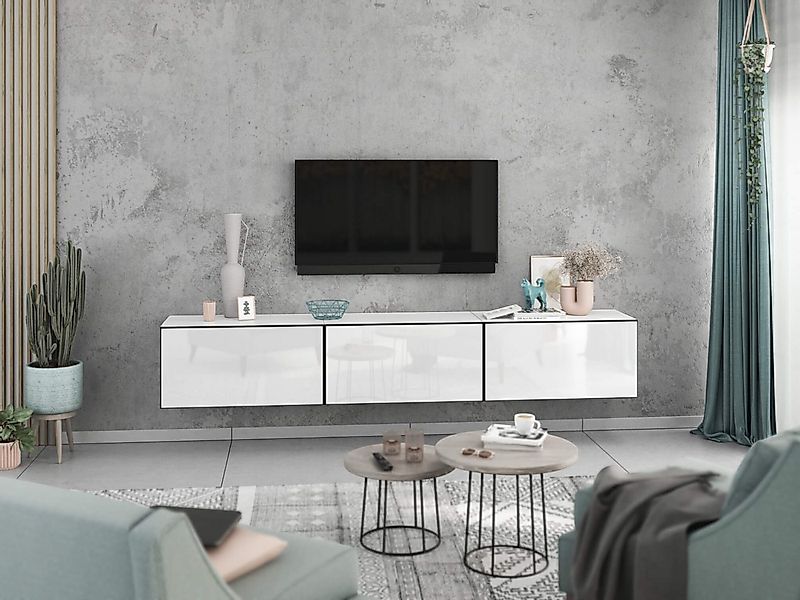 moebel-dich-auf Lowboard VARIANTO 4 (3 tlg., 228 cm breit, TV-Schrank beste günstig online kaufen