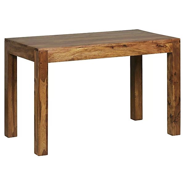 Esstisch MUMBAI Massivholz Sheesham 120 cm Esszimmer-Tisch Holztisch Design günstig online kaufen