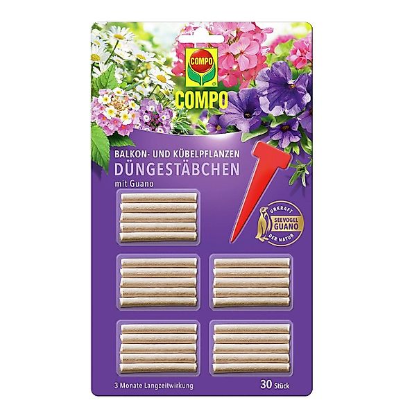 Compo Pflanzendünger COMPO Düngestäbchen Balkon und günstig online kaufen
