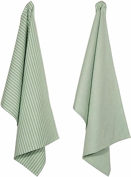 PAD Geschirrtuch "FIORA VS. LEDA" 100% Baumwolle, 50x70 cm, Uni Farben günstig online kaufen