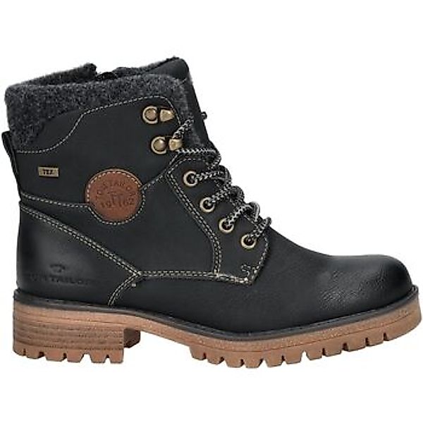 TOM TAILOR Schnürstiefelette "Tom Tailor Stiefelette Lederimitat" günstig online kaufen