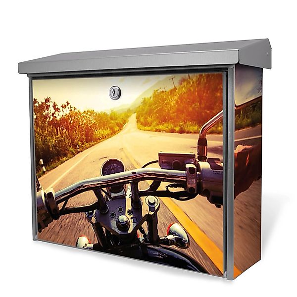 Banjado Briefkasten Edelstahl 38.5x31.5x12cm Ohne Zeitungsfach Inkl. Montag günstig online kaufen