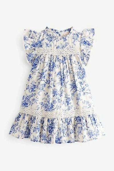 LAURA ASHLEY Sommerkleid Laura Ashley Walled Garden Kleid mit Rüschenärmeln günstig online kaufen