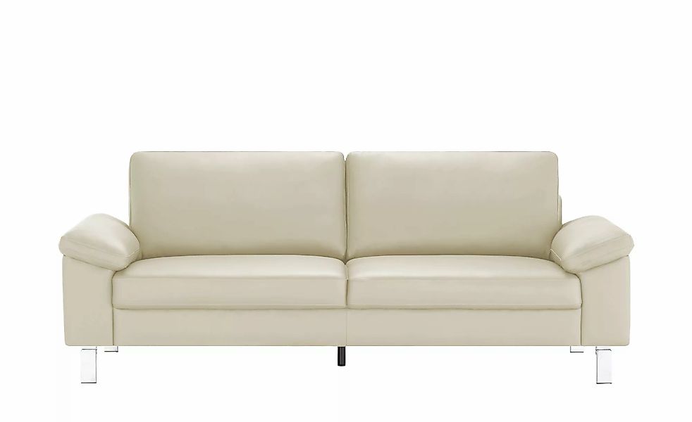 Einzelsofa aus Echtleder Bena ¦ beige ¦ Maße (cm): B: 228 H: 86 T: 97.0 Pol günstig online kaufen