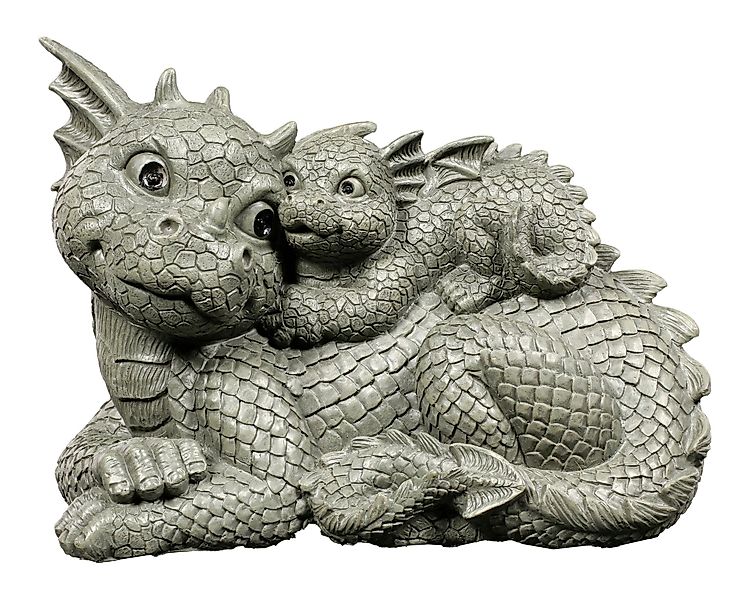 Figuren Shop GmbH Gartenfigur Gartenfigur Drachen günstig online kaufen