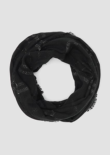 s.Oliver Loop Snood, Loop-Schal mit Karos günstig online kaufen