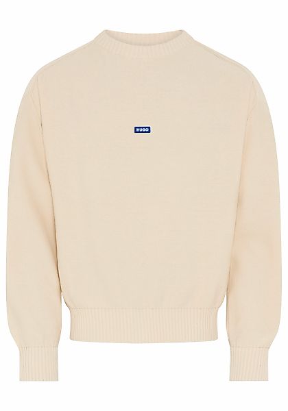 HUGO Blue Strickpullover Relaxed Fit, Rundhalsausschnitt, softe Strickquali günstig online kaufen