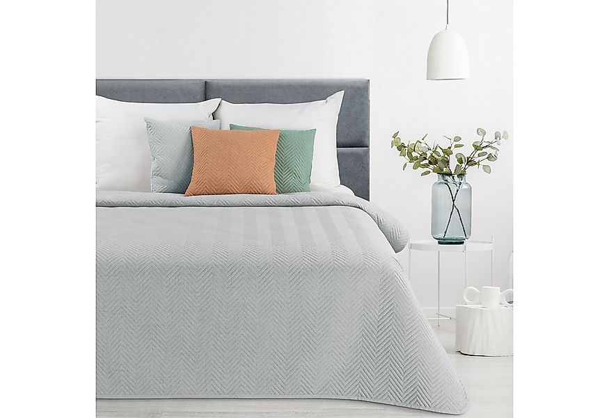 Eurofirany Bettüberwurf Steppdecke, Zweiseitiger Überwurf Tagesdecke 200x22 günstig online kaufen