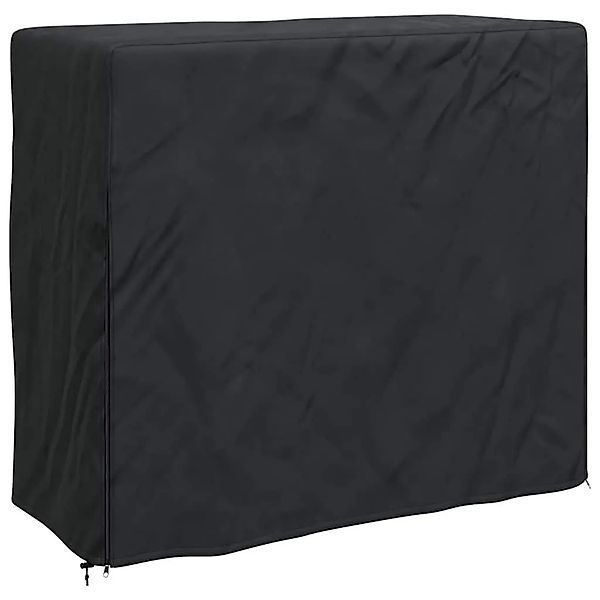 vidaXL Abdeckung für Kaminholzregal Schwarz 61 x 122 x 106 cm Stoff 4105898 günstig online kaufen