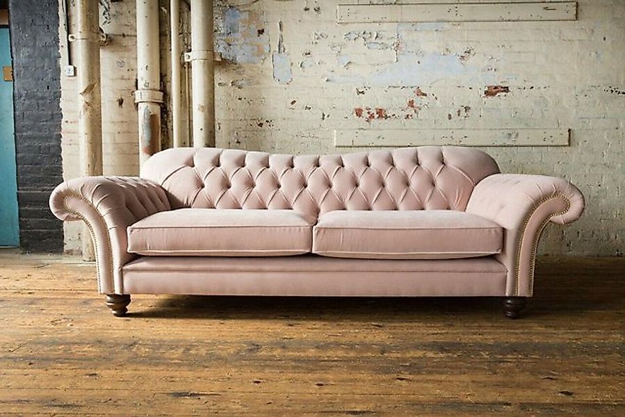 Xlmoebel Sofa Traditionelle Chesterfield-Sitzgruppe 4-Sitzer Sofa Couch in günstig online kaufen