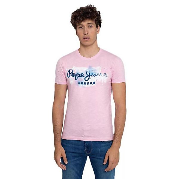 Pepe Jeans Golders Kurzärmeliges T-shirt S Pink günstig online kaufen