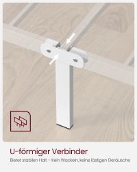 VASAGLE Bettgestell (1-tlg., 140 x 190 günstig online kaufen