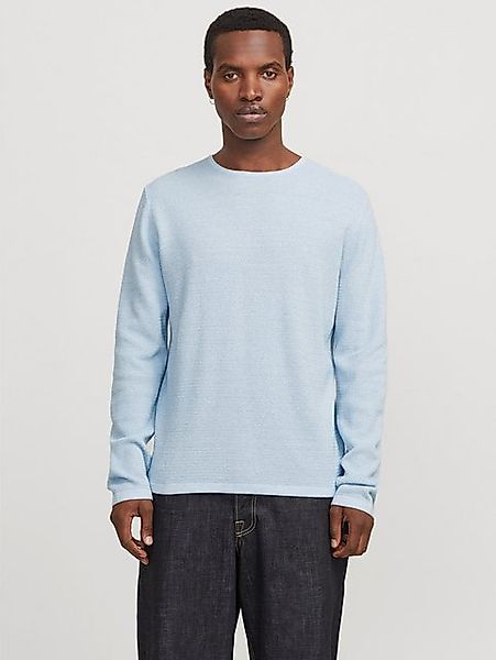 Jack & Jones Rundhalspullover JJEGEORGE KNIT CREW NECK NOOS in Strick Optik günstig online kaufen