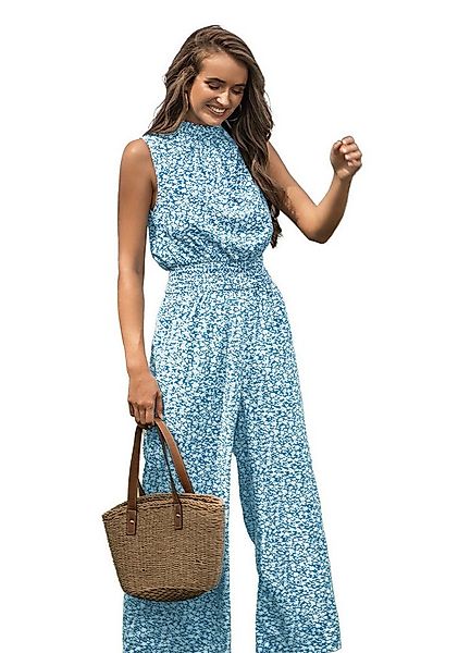 Cupshe Jumpsuit Taschen Stehkragen Elastischer Bund günstig online kaufen
