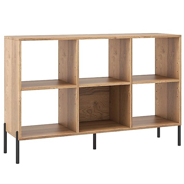 Costway Bücherregal mit 6 Fächern Standregal 120 x 35 x 79,5 cm günstig online kaufen