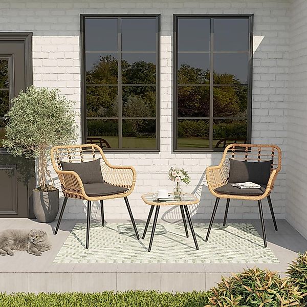 JOIVI Balkonset Bistro-Set, Gartenmöbel-Set, Balkonmöbel-Set für günstig online kaufen