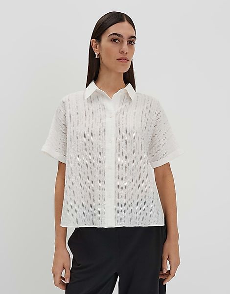 someday Kurzarmbluse ZILINA STRUCTURE Loose mit günstig online kaufen