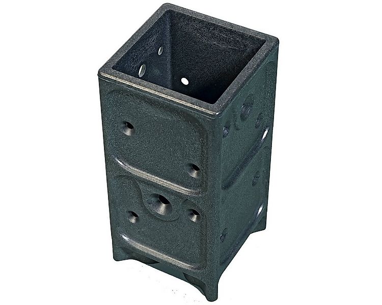 HaGa Zaunpfosten 1 Stk Aufschraubhülse für Holzpfosten günstig online kaufen