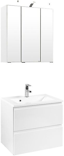 welltime Badmöbel-Set »Cardiff«, (2 St.), Breite 60 cm, griffloses Design günstig online kaufen