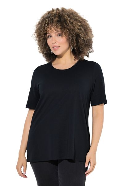 Ulla Popken T-Shirt T-Shirt Rundhalsausschnitt Regular günstig online kaufen