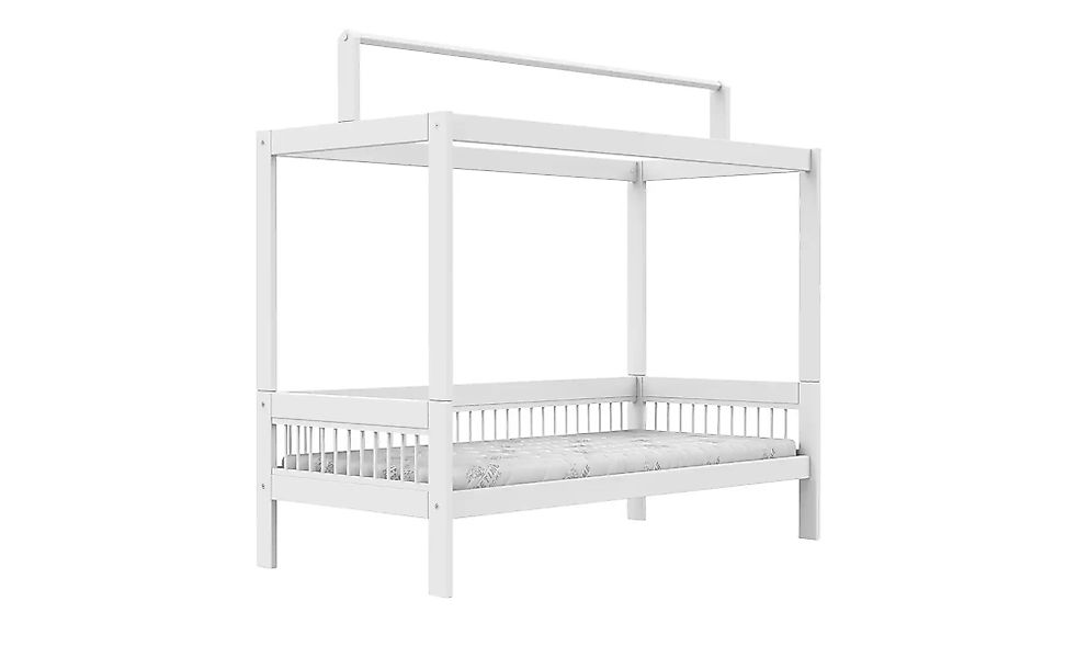 Lifetime Einzelbett mit Dachkonstruktion  Original ¦ weiß ¦ Maße (cm): B: 2 günstig online kaufen