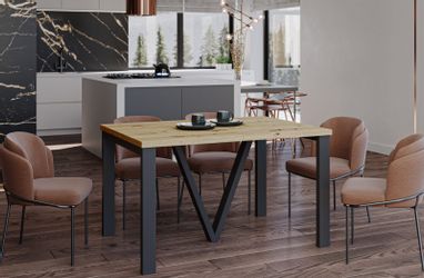 Endo-Moebel Esstisch Titan XXL 130-405 cm, günstig online kaufen