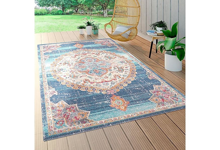 Paco Home Teppich Torres 279, rechteckig, Höhe: 8 mm, Kurzflor, moderne Ori günstig online kaufen