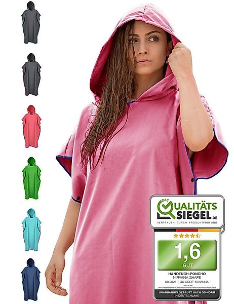 NirvanaShape Handtücher Handtuch-Poncho, Umziehhilfe & Handtuch zugleich Su günstig online kaufen