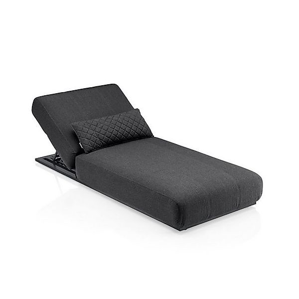 KETTLER Loungesofa Kettler Sonnenliege Daybed EGO anthrazit/sooty Aluminium günstig online kaufen