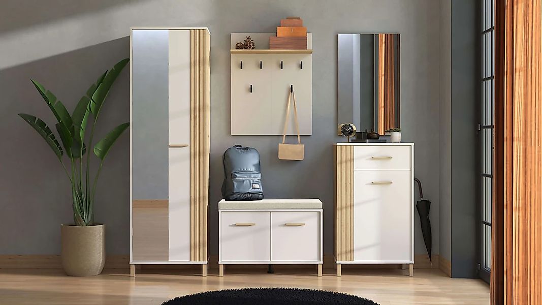 Home affaire Garderoben-Set "Belfort, Breite 199 cm, im Kaschmir und Artisa günstig online kaufen