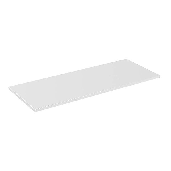Waschtischplatte 140,4 cm weiß IRAKLIO-56-ROSE B/H/T ca. 140,4/2,5/46 cm günstig online kaufen
