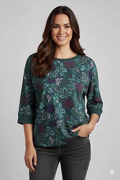 Ragwear 3/4-Arm-Shirt "SHIMONA FLOWERS O" günstig online kaufen