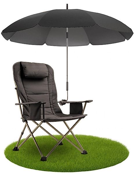 Styngard Sonnenschirm Stuhl Sonnenschirm für Liegestuhl mit UV Schutz 50+/1 günstig online kaufen