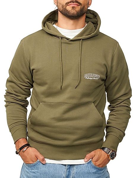 Jack & Jones Hoodie Kapuzenpullover Sweatshirt Kapuzensweatshirt Herren Pul günstig online kaufen