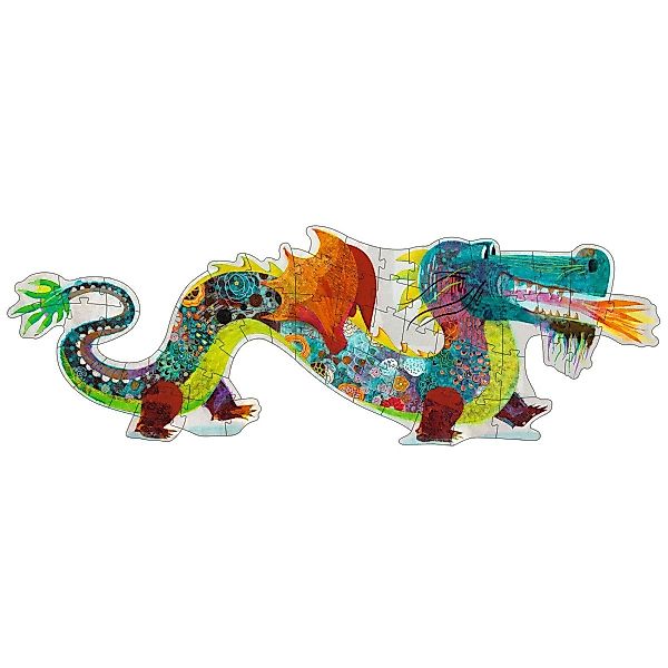 DJECO Konturenpuzzle Puzzle Leon der Drache günstig online kaufen