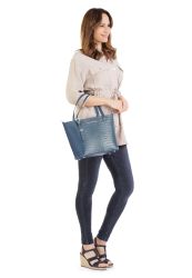 Cluty Henkeltasche echt Leder, Made in Italy günstig online kaufen