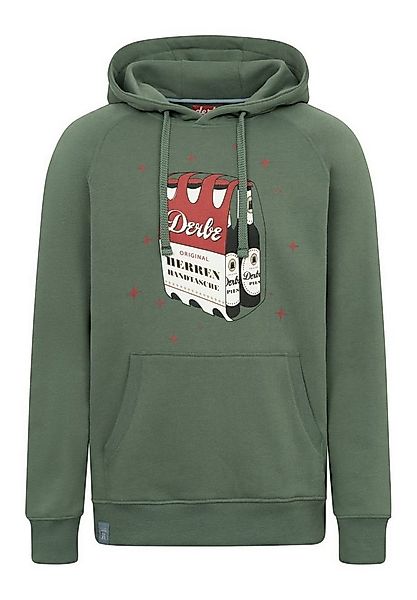 Derbe Hoodie Herrenhandtasche Rot-Weiß Herren Hoodie (1-tlg) günstig online kaufen