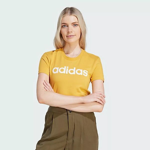 adidas Sportswear T-Shirt LOUNGEWEAR ESSENTIALS SLIM LOGO T-SHIRT günstig online kaufen