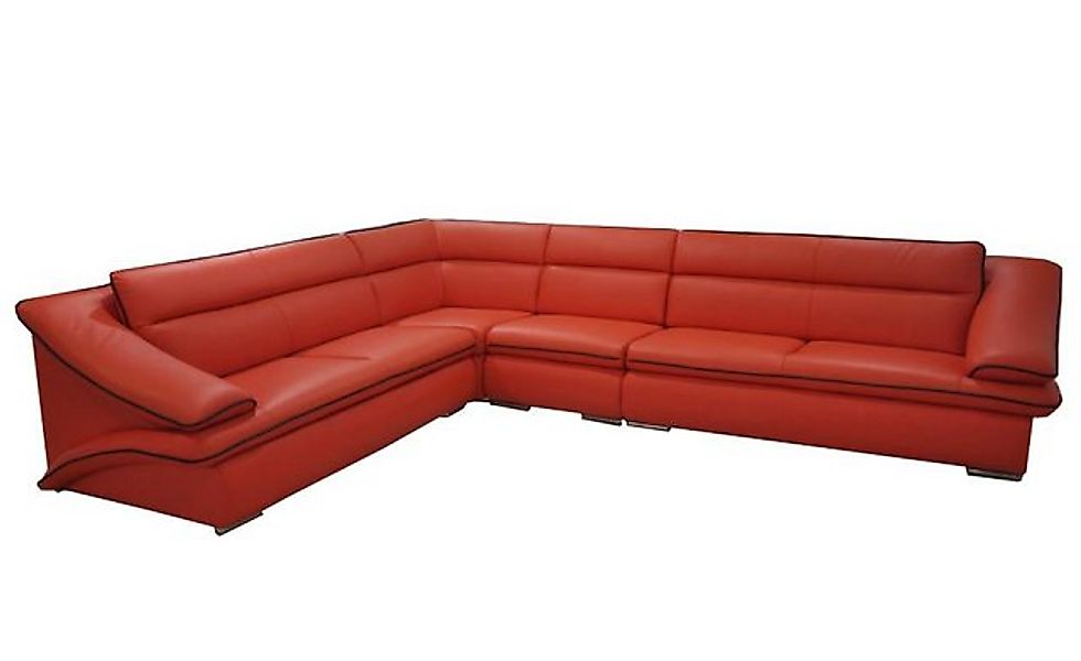 JVmoebel Ecksofa Design Leder Wohnlandschaft Eck Sofa Moderne Couch Garnitu günstig online kaufen