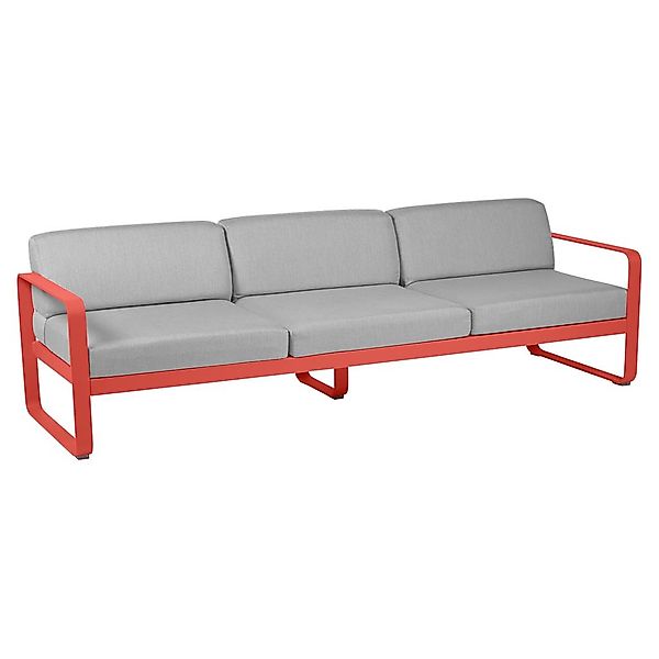 Bellevie 3-Sitzer Lounge-Sofa 45 Capucine 79 Flanellgrau günstig online kaufen