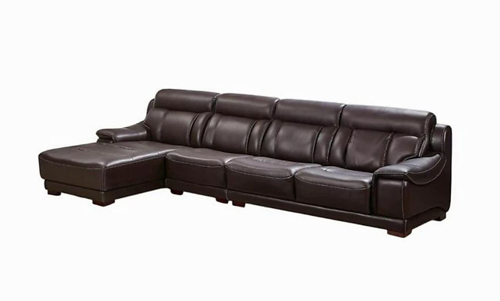 Xlmoebel Ecksofa Ecksofa aus Leder mit Polsterung für das Wohnzimmer - Neue günstig online kaufen