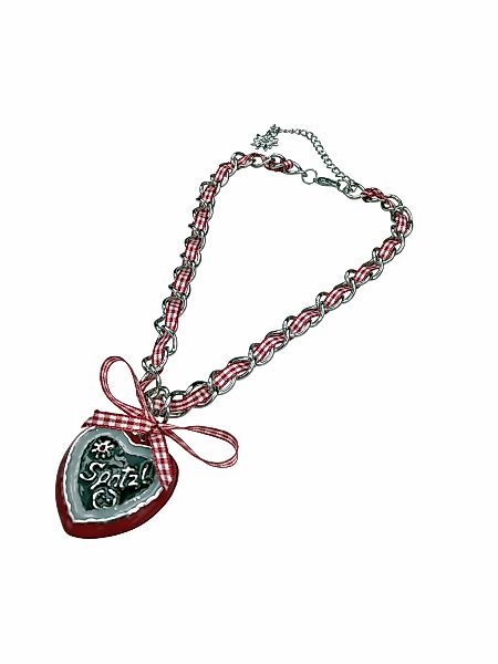 Allgäu Rebell Kette mit Anhänger "Resi", mit Herzanhänger günstig online kaufen