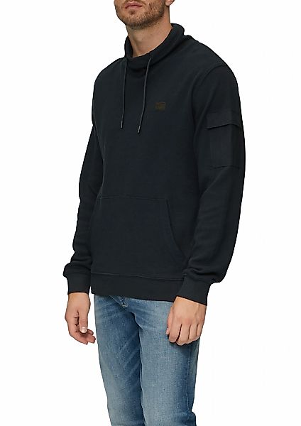 s.Oliver Sweater mit Kängurutasche und hohem günstig online kaufen