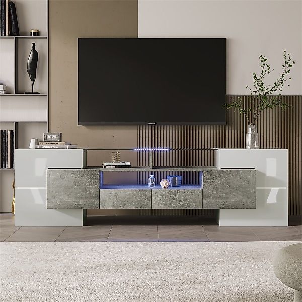 autolock TV-Schrank LED TV Lowboard,TV Halterung(200*30*61cm) günstig online kaufen
