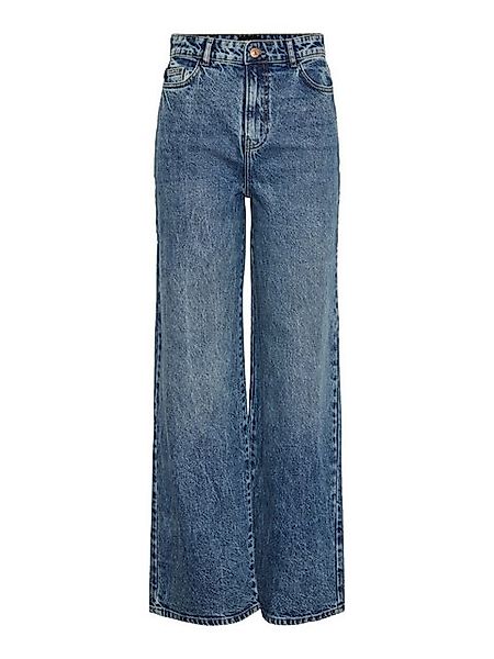 pieces Weite Jeans Selma (1-tlg) Plain/ohne Details günstig online kaufen