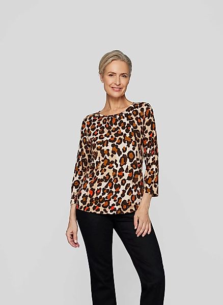 Rabe 3/4-Arm-Shirt mit Leo-Print günstig online kaufen
