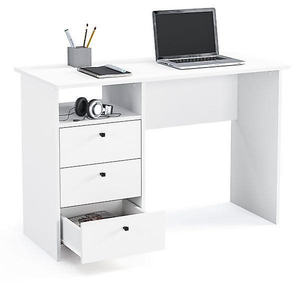 KOMTO Schreibtisch Oslo 110 H Griffe günstig online kaufen