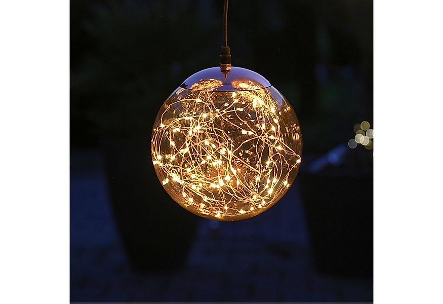 MARELIDA LED Kugelleuchte LED Lichterkugel Deko Kugelleuchte Hängeleuchte L günstig online kaufen