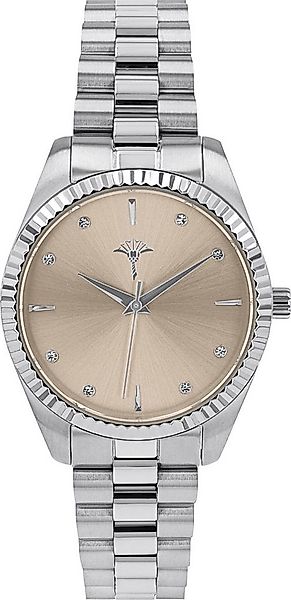 JOOP! Quarzuhr 2039567, Armbanduhr, Damenuhr, Edelstahlarmband, analog, Zir günstig online kaufen