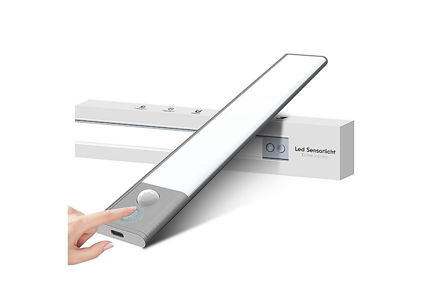Fanttik LED Unterbauleuchte Küche 400mm LED Schrankbeleuchtung mit Bewegung günstig online kaufen